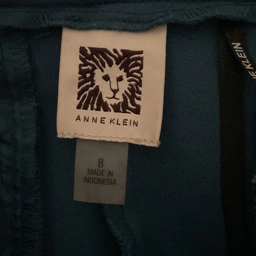 Anne Klein Women’s Teal Dress Pants Size 8 Career